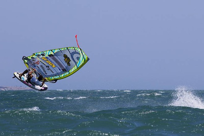 Yegor forward loop - Vietnam PWA Grand Slam 2011 - Day 2 ©  John Carter / PWA http://www.pwaworldtour.com